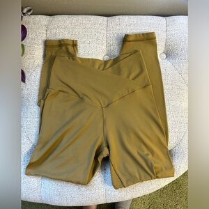 Offline by Aerie Yellow 7/8 Leggings High-rise Size Medium